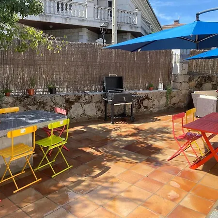 Alojamiento Rural El Petirrojo Con Patio Jardin Cerceda  Exterior photo